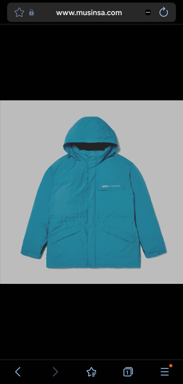 네파 C-TR 3.0 덕다운 패딩 100 상품이미지1