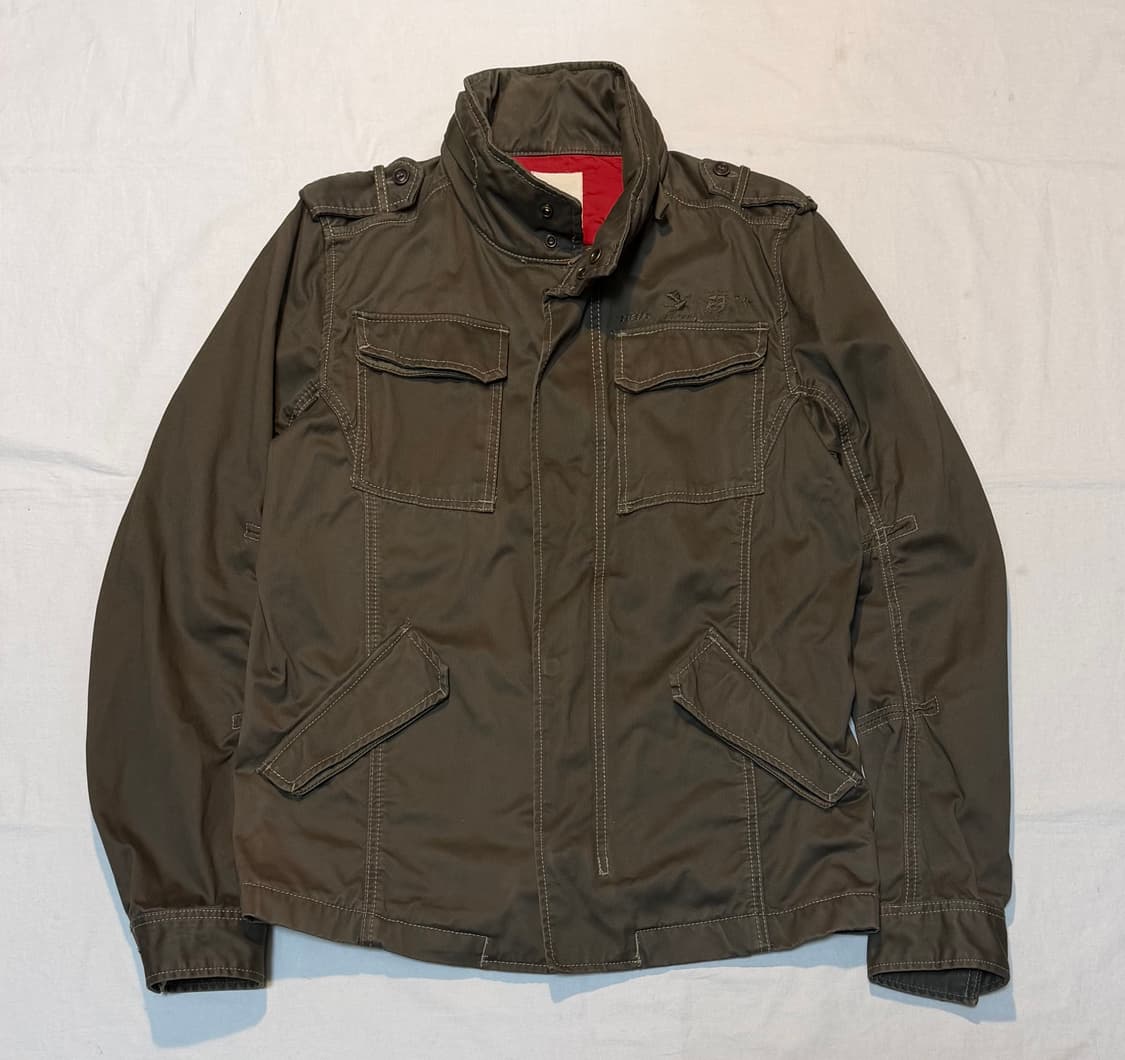 디젤 M65 밀리터리 필드자켓 야상 카키 상품이미지1