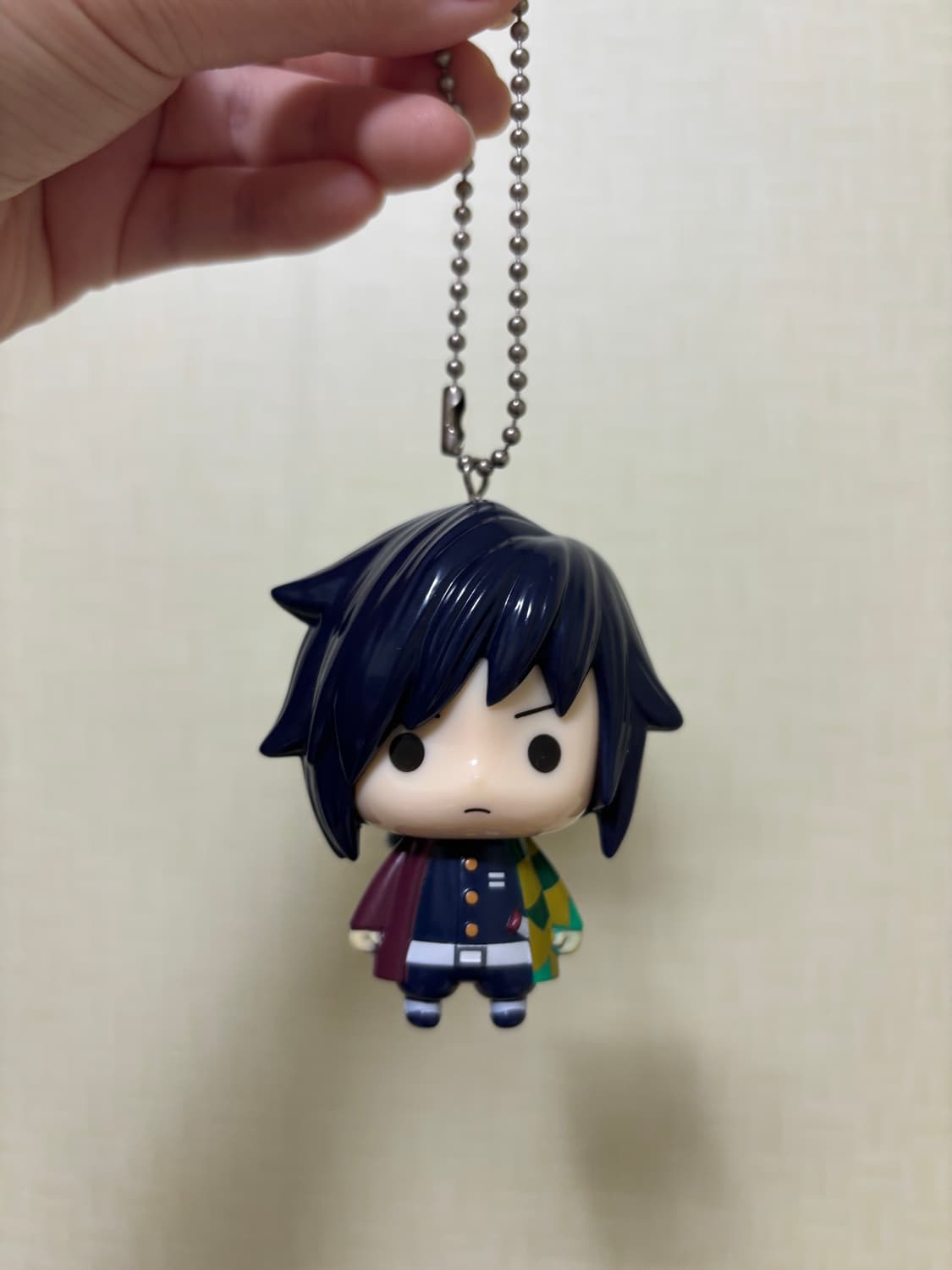 고전 빈티지 귀멸의칼날 기유 키링 상품이미지1