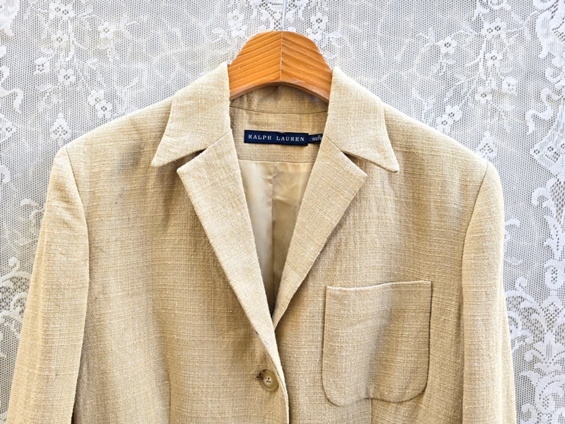 랄프로렌 실크 리넨 자켓 (made in italy) 상품이미지2
