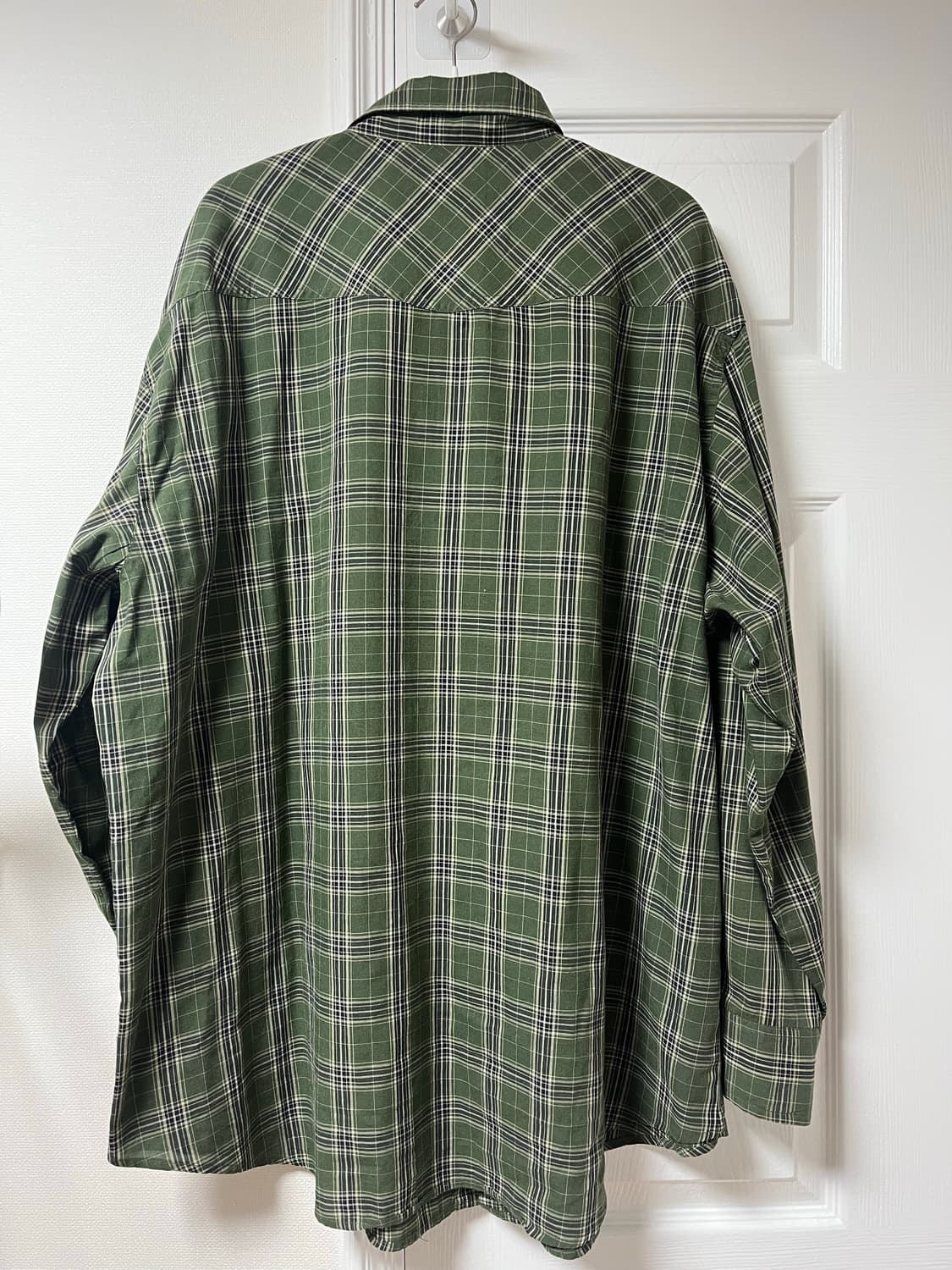 빈티지 웨스턴 체크 셔츠 상품이미지2