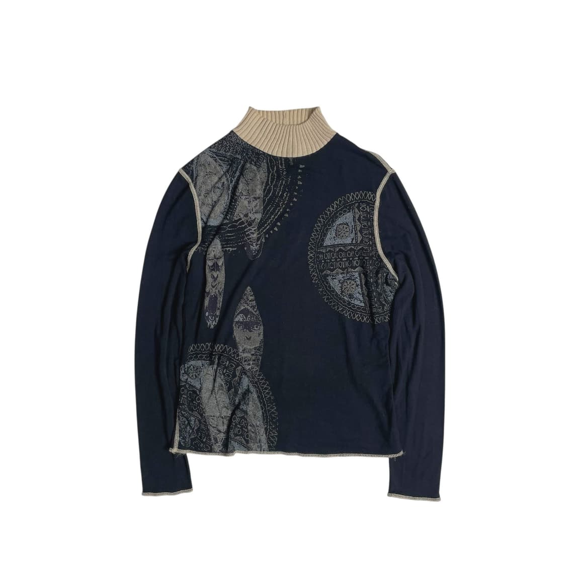 Ottimo braccio 에스닉 패턴 롱슬리브 (italy)   상품이미지1