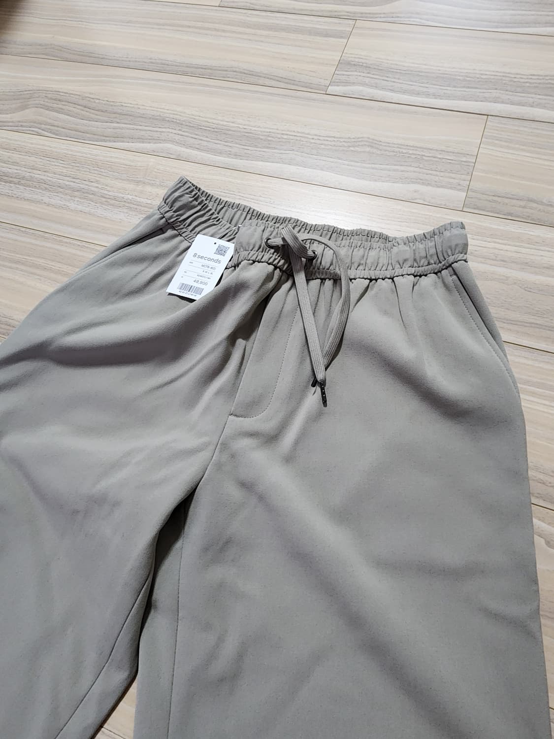 에잇세컨즈허리밴딩기모팬츠바지m사이즈 상품이미지3