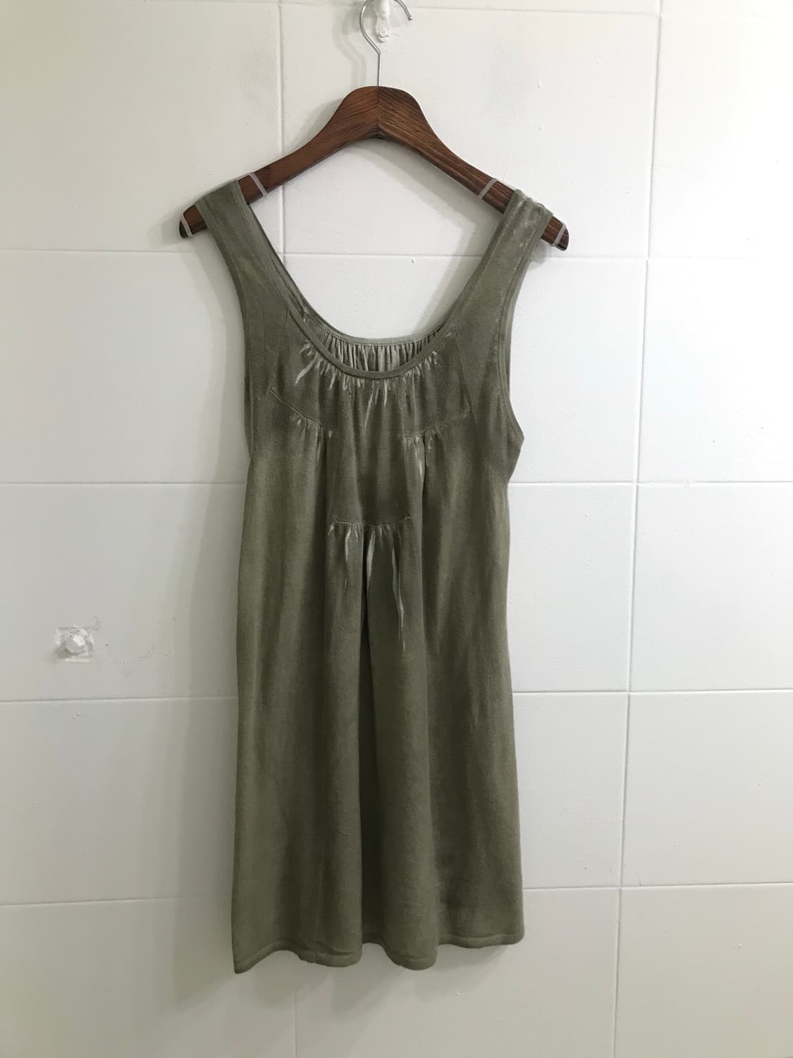 빈티지 카키 카모 그런지 스트릿 코디 세트 상품이미지6