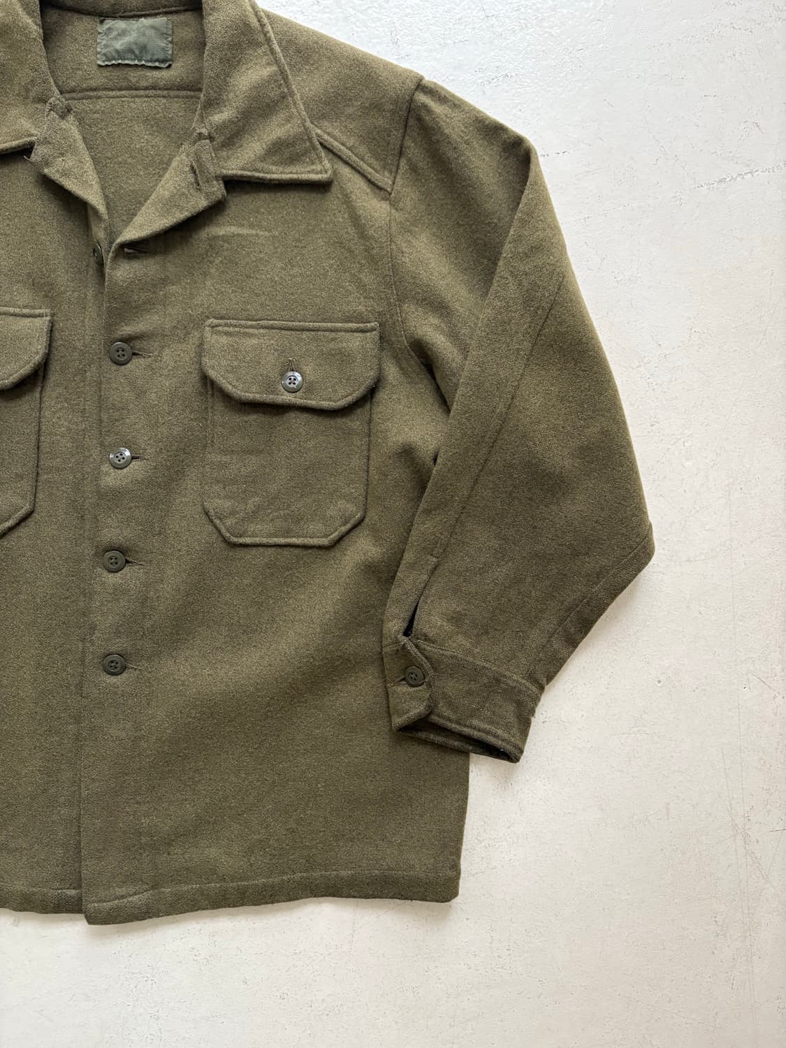 70-80’s Canadian Army og-108 Wool Shirt. 상품이미지2
