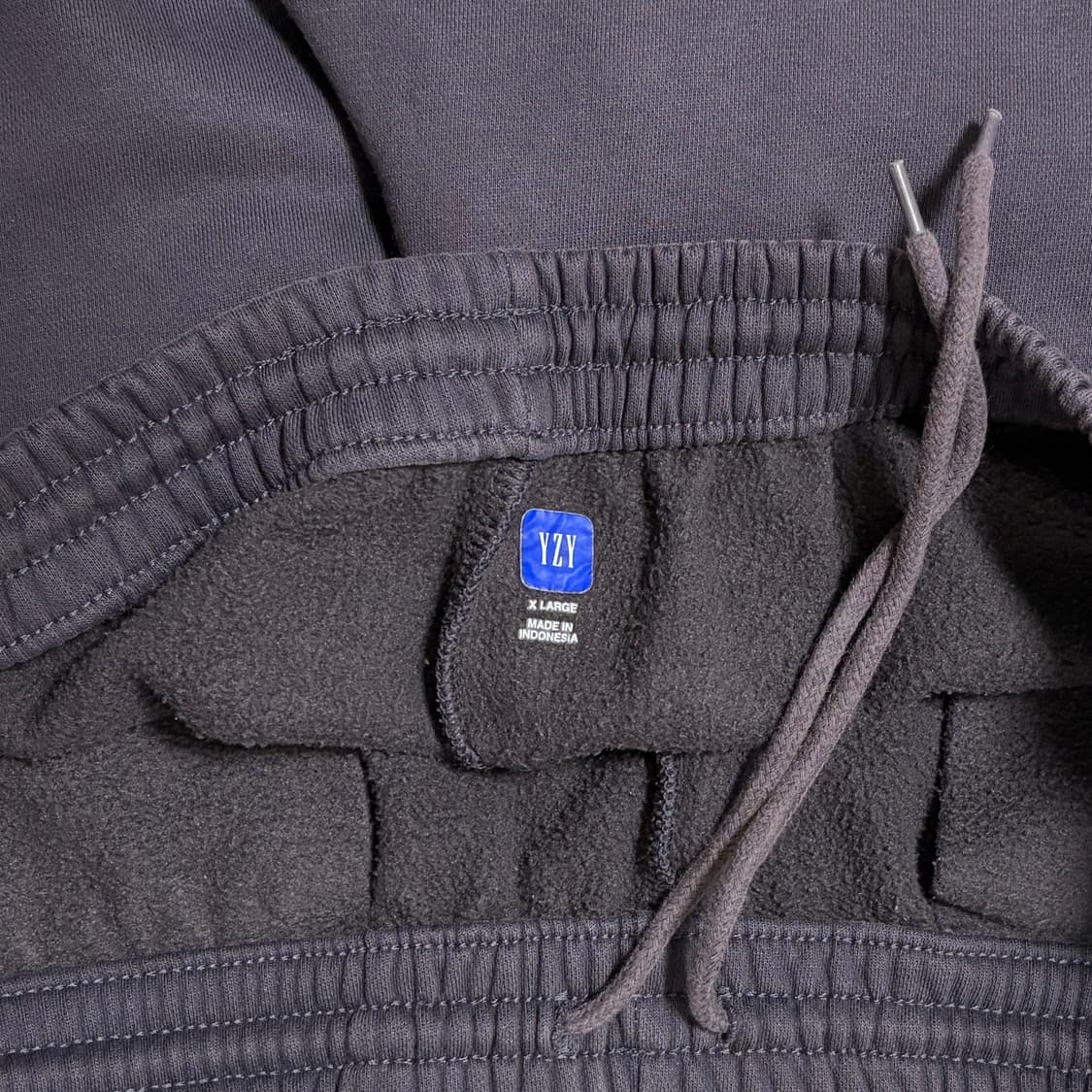 이지 갭 발렌시아가 플리스 조깅 팬츠 블랙 XL 상품이미지6