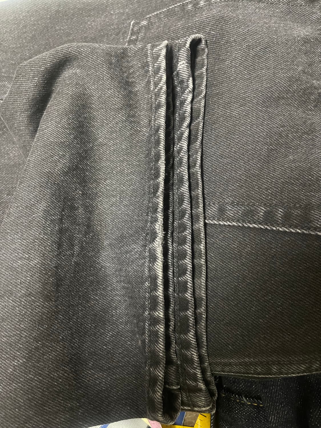 32 슈프림 배기진 블랙 24FW 공홈판 상품이미지6