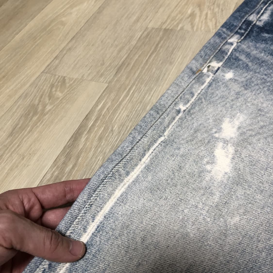 (30) 메츠 MATS 295 릴렉스 14.5 온즈 디지털 프린팅 데님 상품이미지2