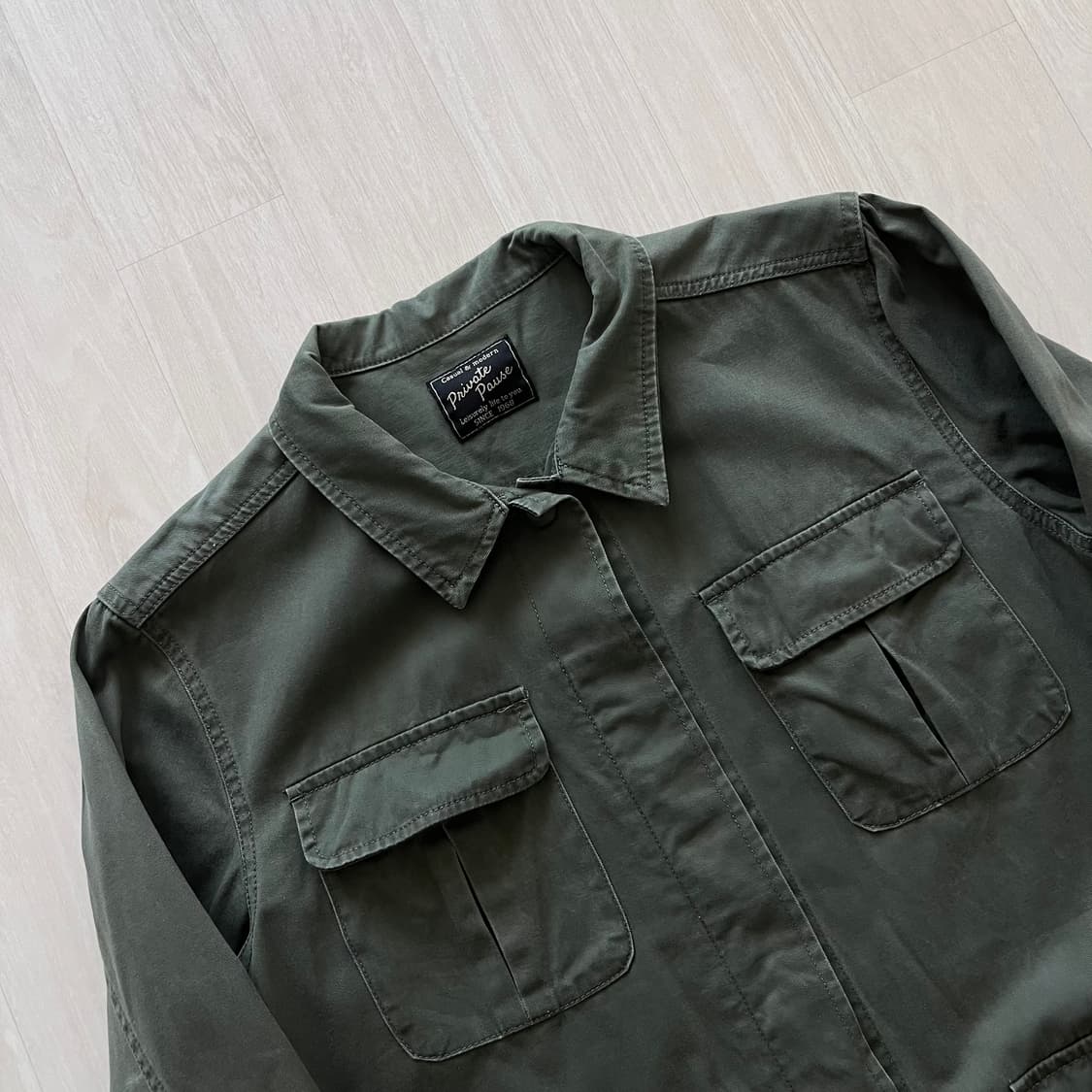 Private Pause . 재팬 밀리터리 정글퍼티그 자켓 상품이미지2