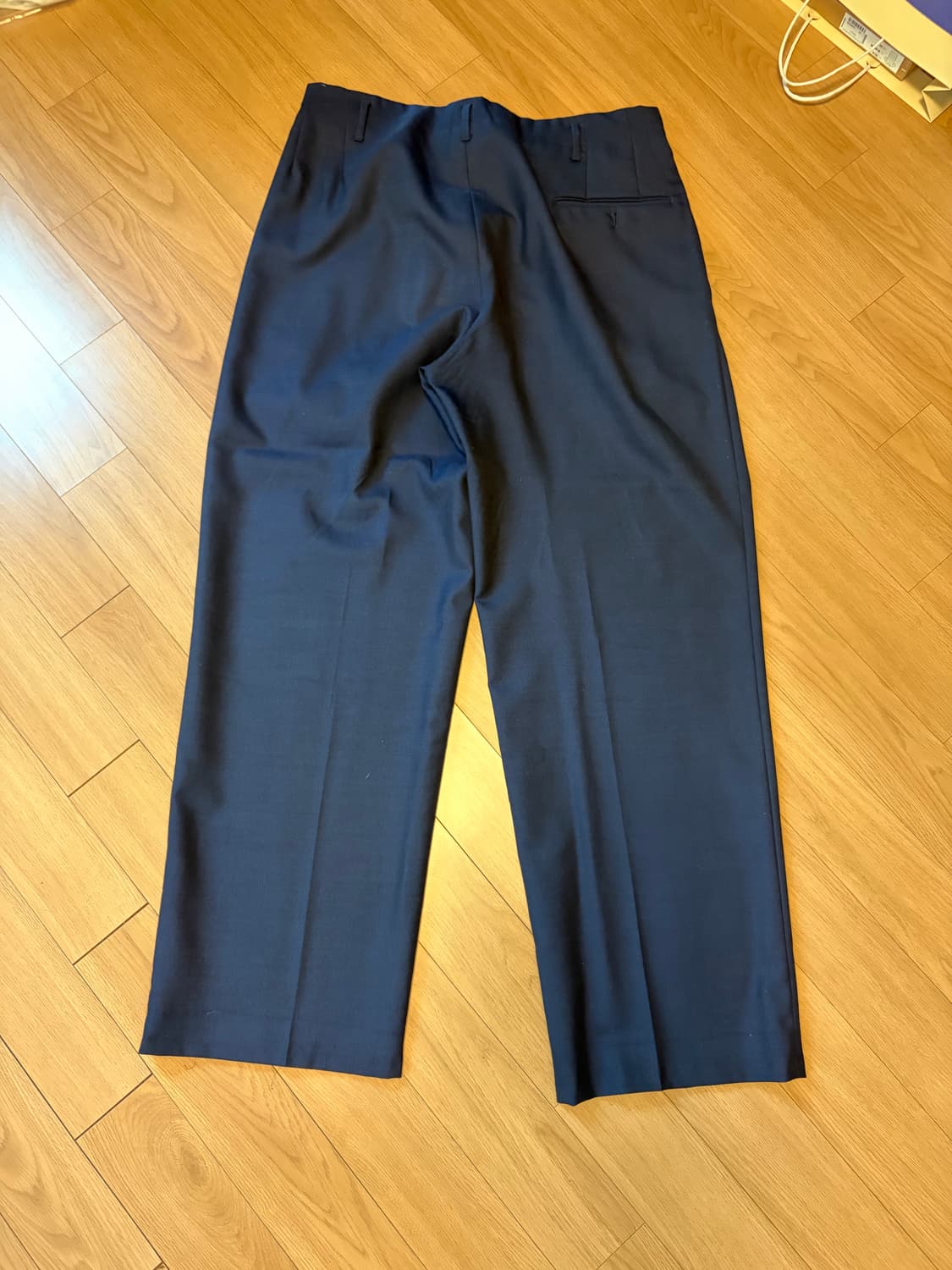 The ambrosi 네이비 슬랙스 48 상품이미지2