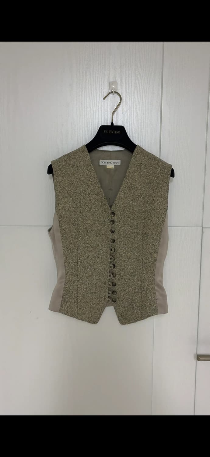 해링본 조끼 44,55 상품이미지4