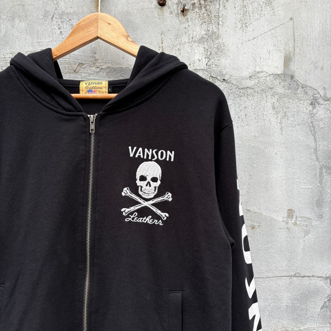 Vanson 밴슨 후드집업 상품이미지3