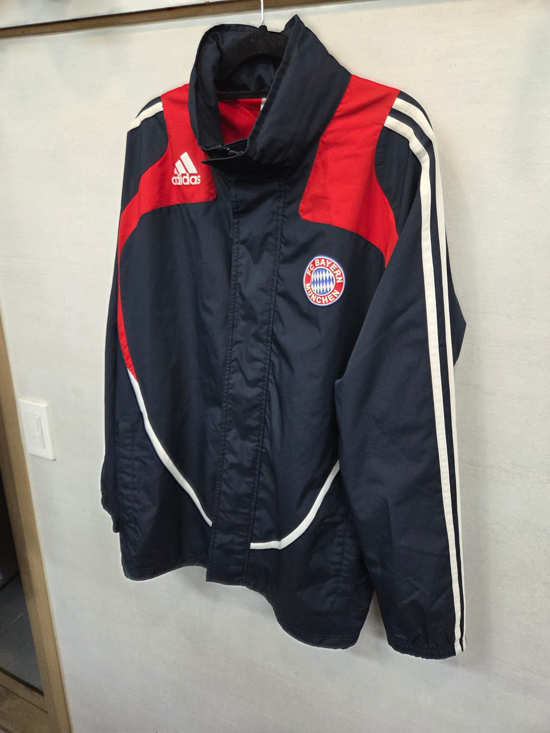 아디다스 올드스쿨 뮌헨 바람막이 자켓 L 상품이미지5