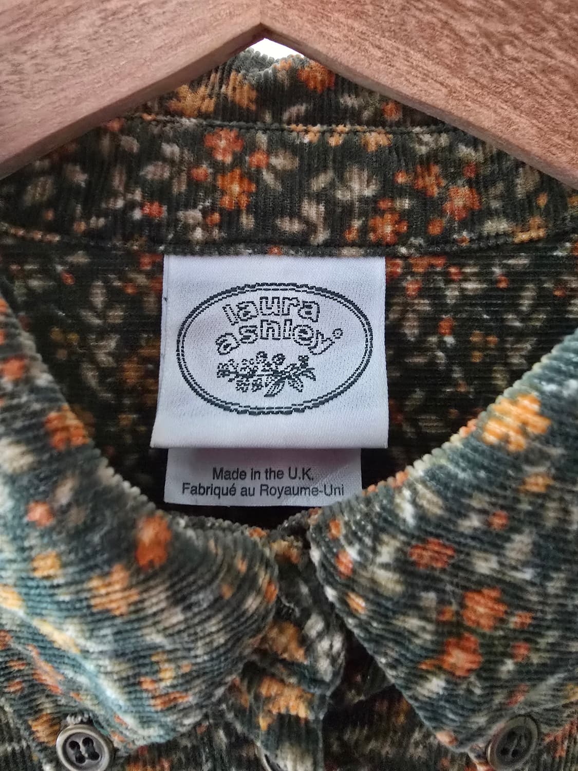 빈티지 로라애슐리 코듀로이 원피스 (UK10) 상품이미지7