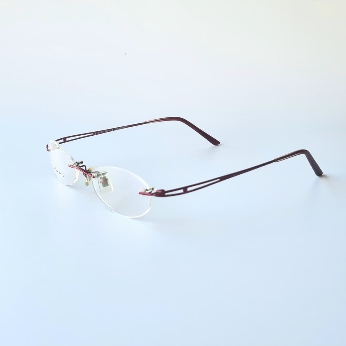 데드스탁  IPPI  슬림 보석 무테 안경테 70 상품이미지3