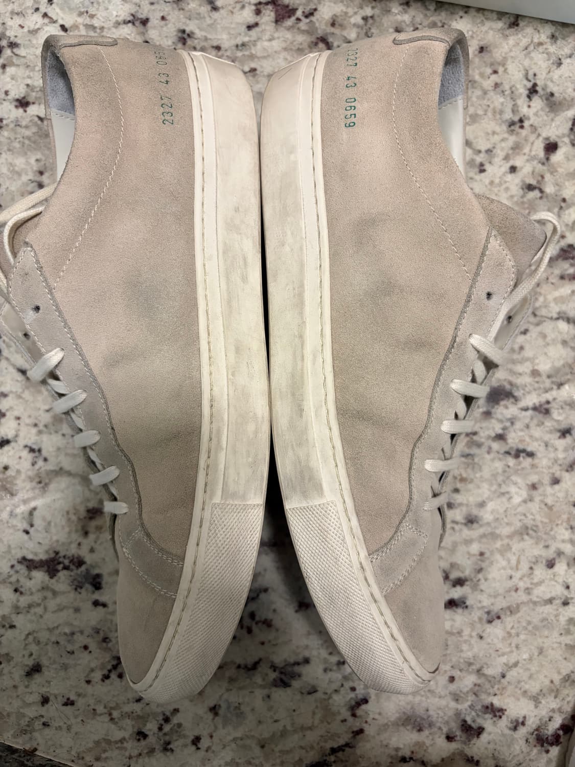 커먼 프로젝트 오리지날 아킬레스 로우 스웨이드 누드 43 사이즈 상품이미지5