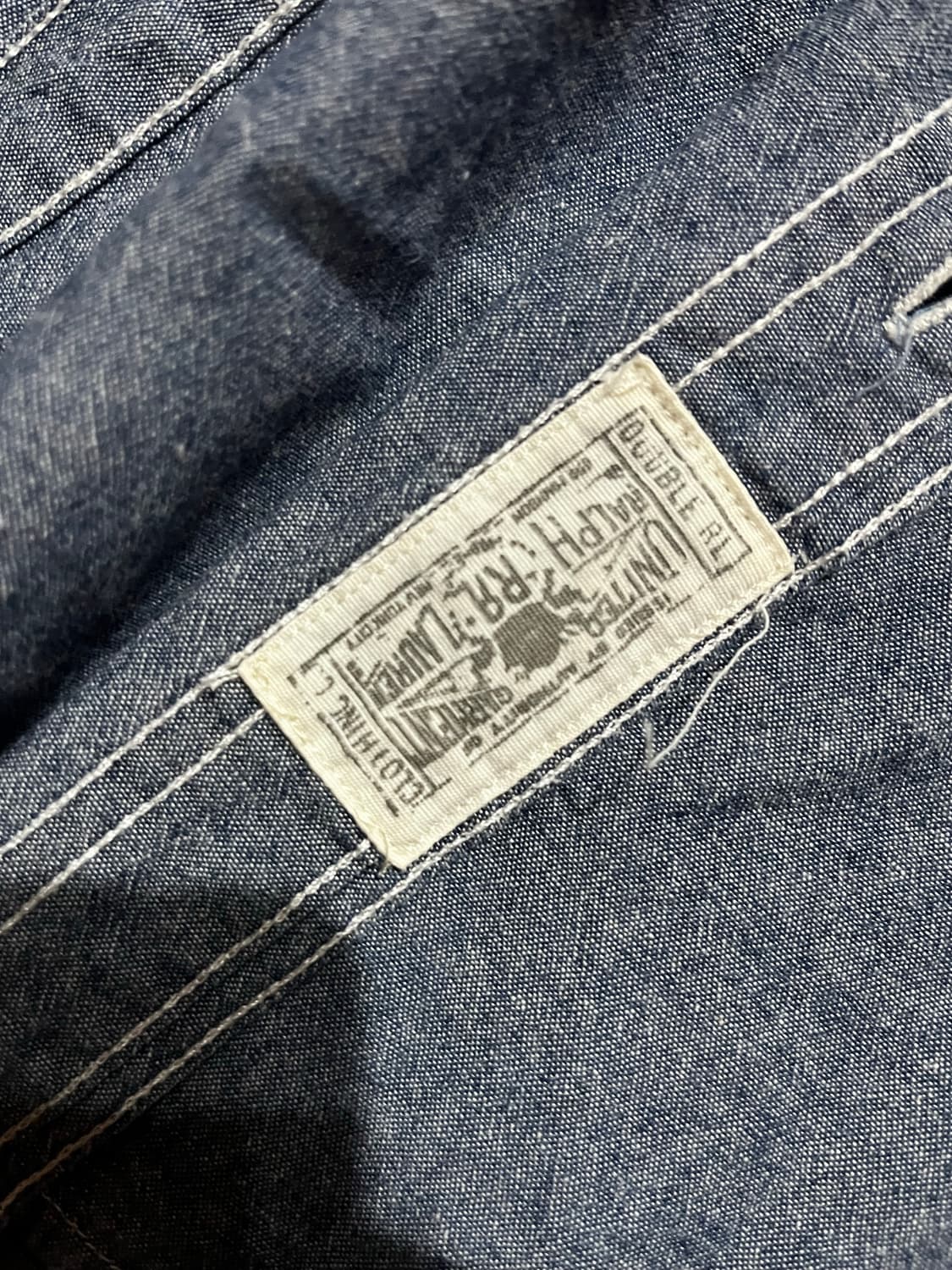 [M] rrl 인디고 샴브레이 상품이미지3