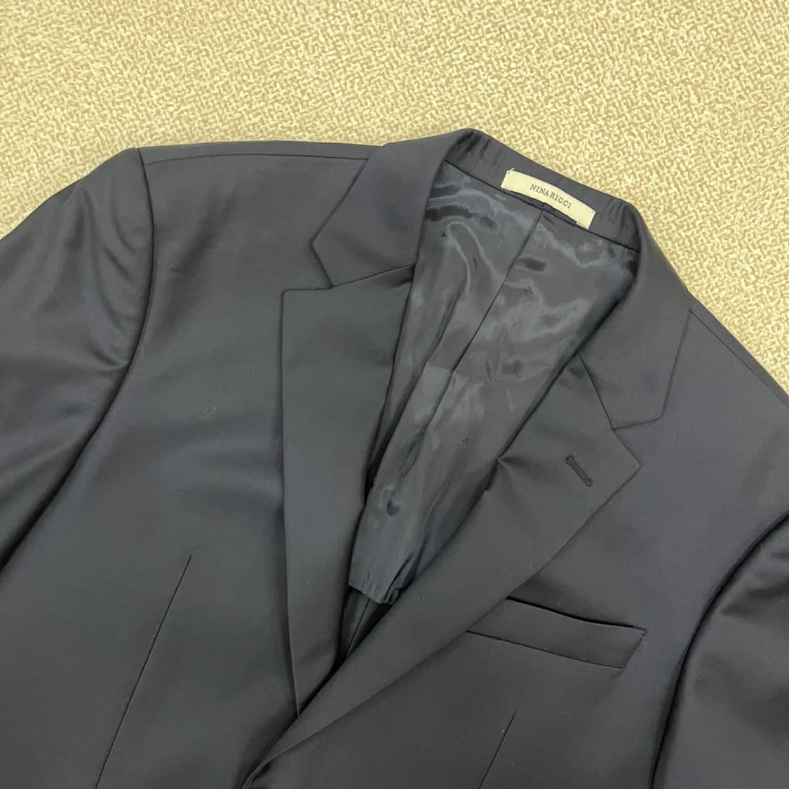 [100] 니나리치 고급라인 모 블레이저 정장 자켓 네이비 3942 상품이미지5