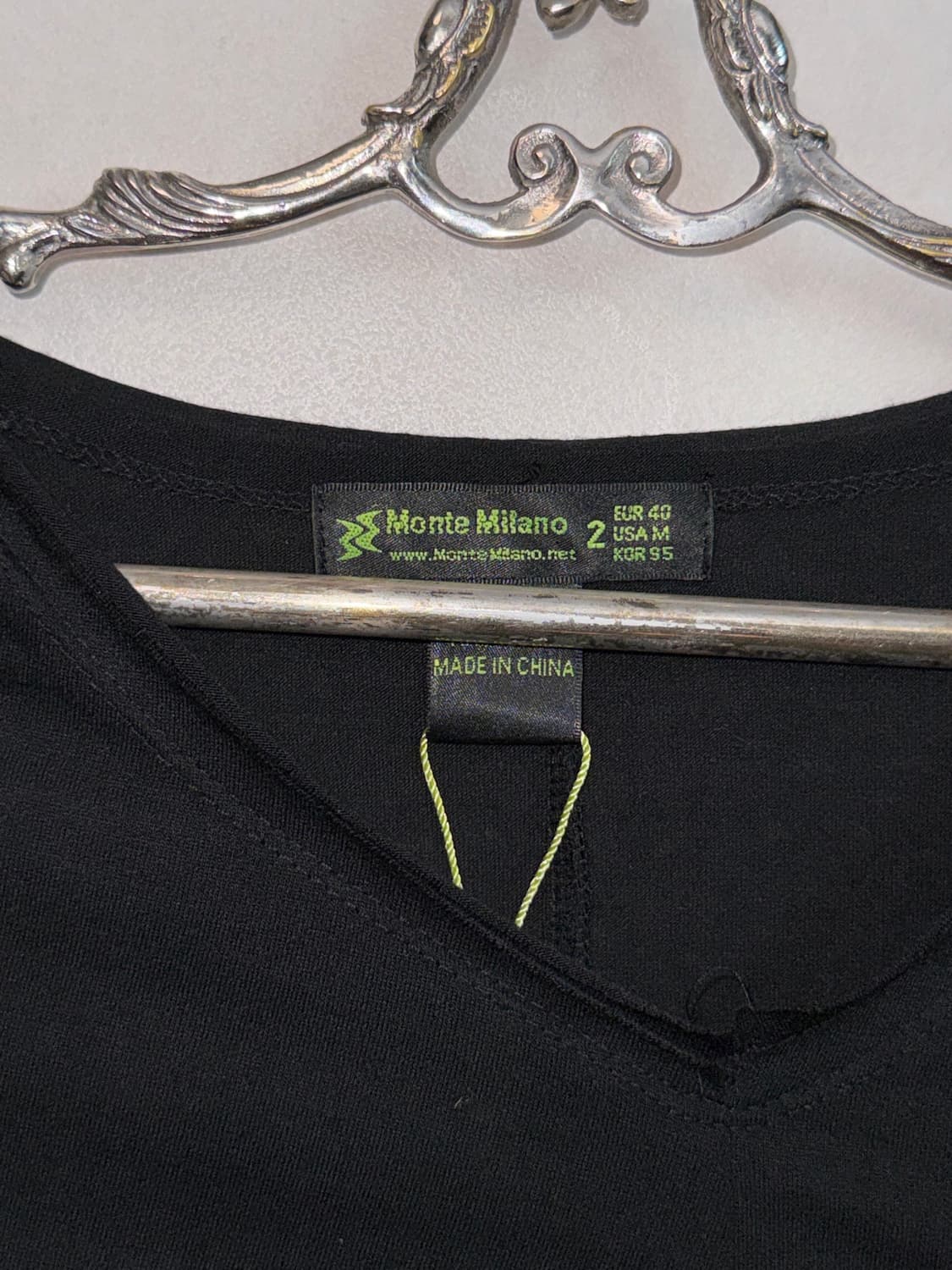 Monte Milano black oriental shirring bl 상품이미지5