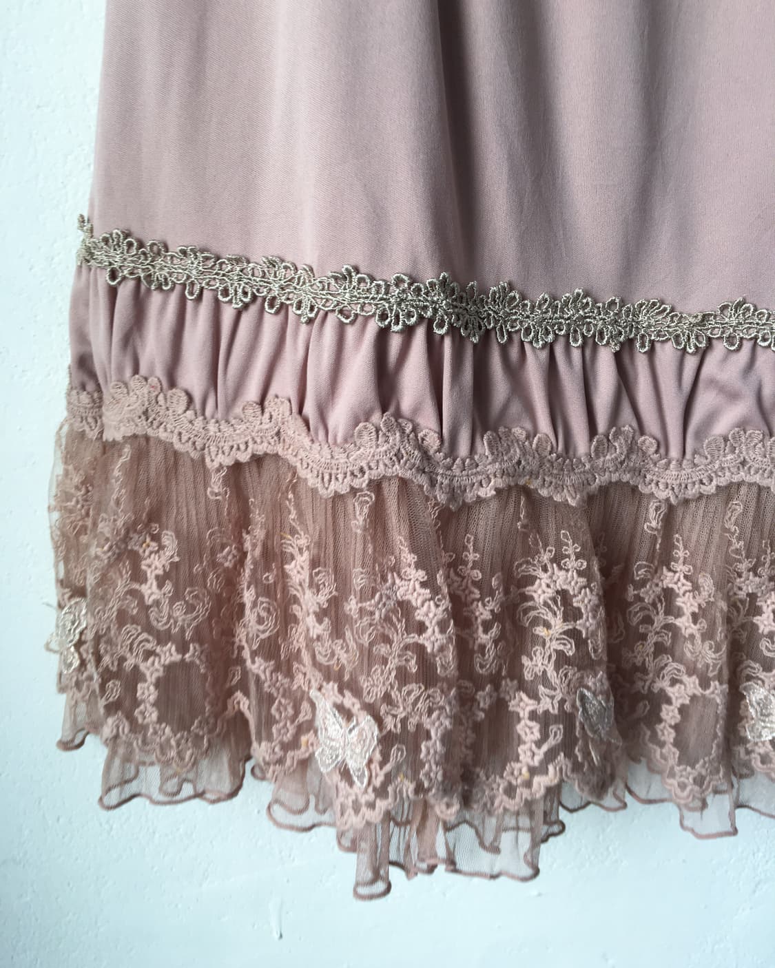axes femme lace trimming skirt 상품이미지2