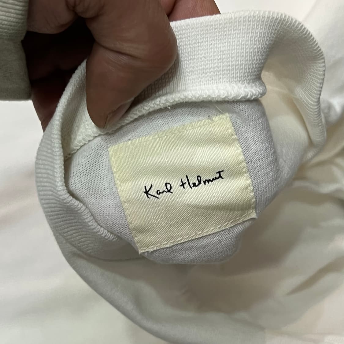  칼 헬무트 로고 반팔티 y16147 상품이미지6