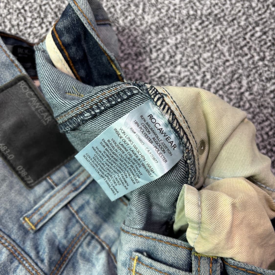 ROCAWEAR 로카웨어 데님 팬츠 (34) 상품이미지8