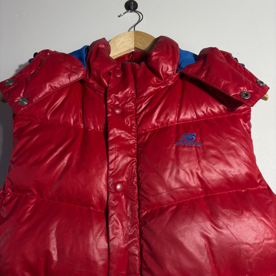 뉴발란스 빈티지 레드 패딩 베스트 (무료배송) 상품이미지3
