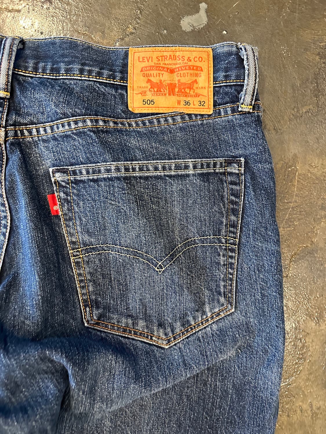 Levis 리바이스 505 W36 L32 상품이미지3