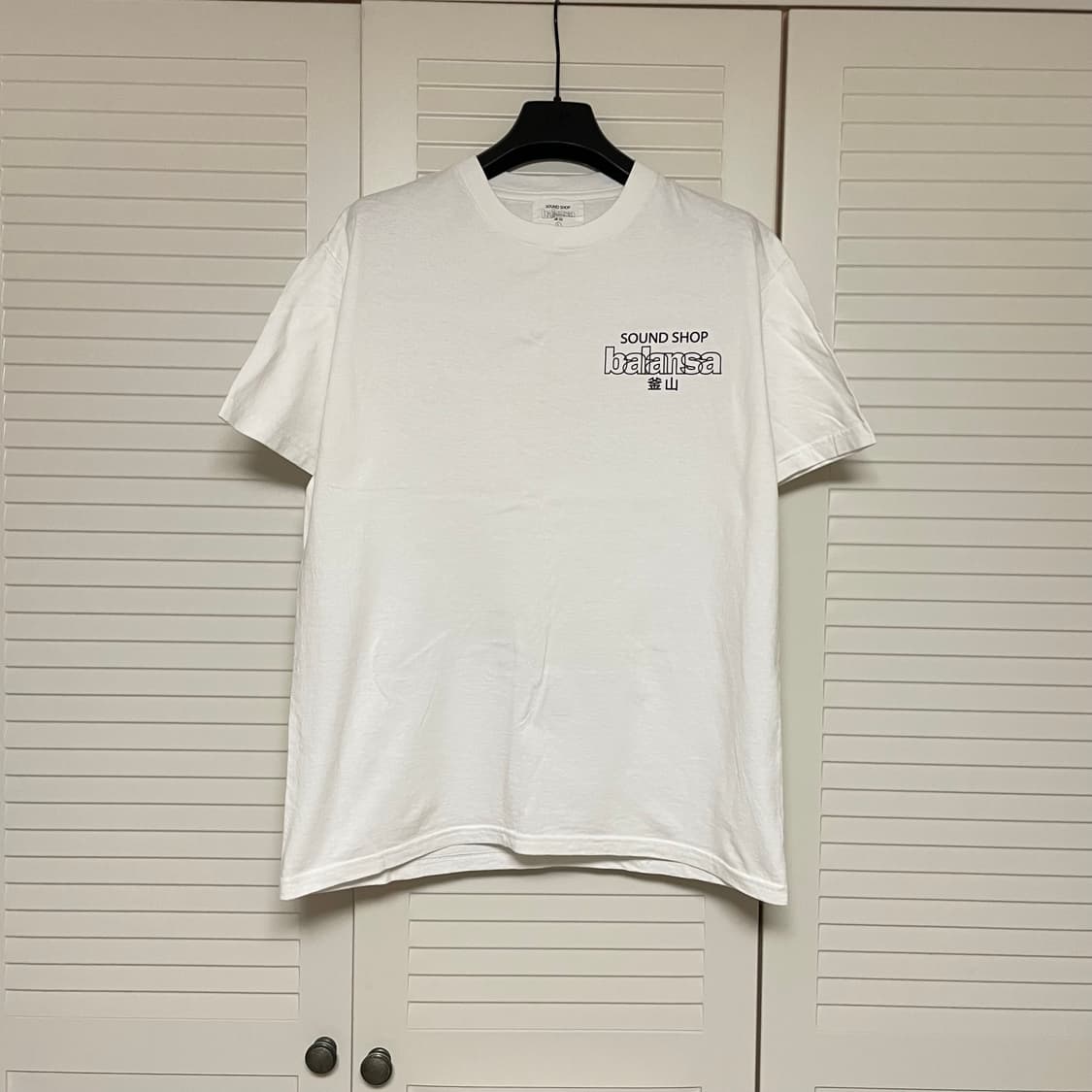 발란사 사운드샵 로고 반팔 상품이미지2
