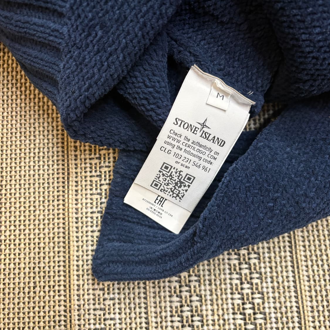 스톤아일랜드 네이비 스웨터 상품이미지6