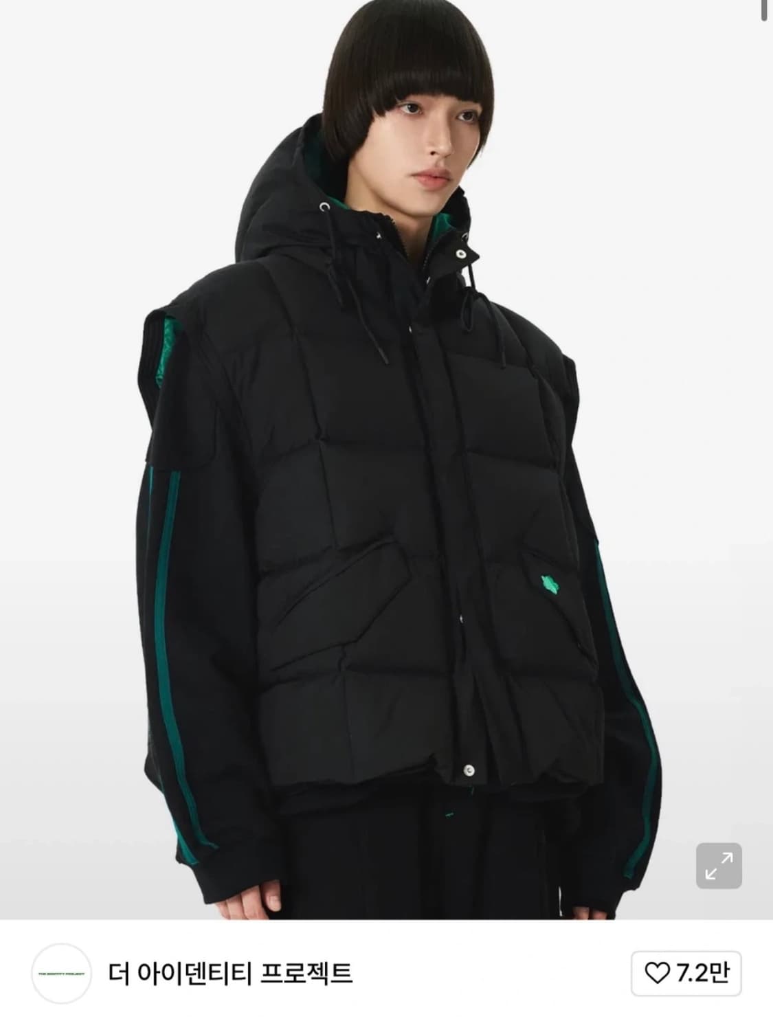 더 아이덴티티 프로젝트 패딩 조끼 L사이즈 상품이미지2