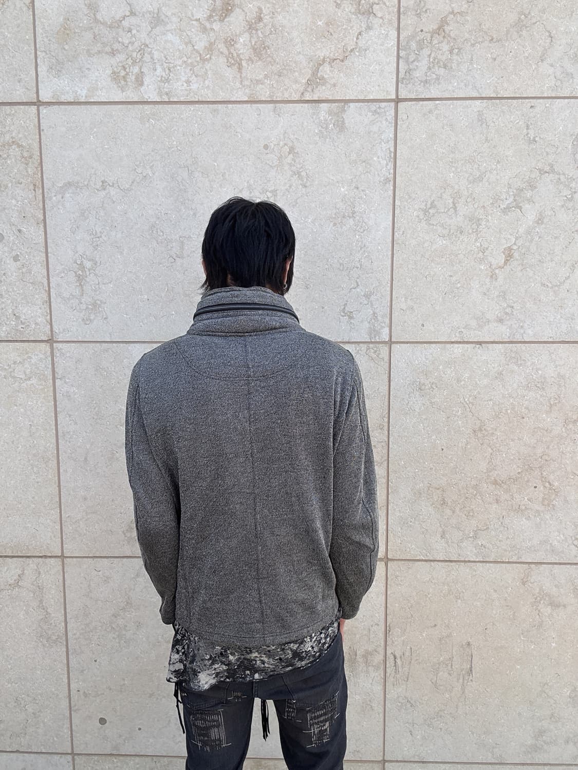 Y2K Grey Bono-Hood Jacket 상품이미지2