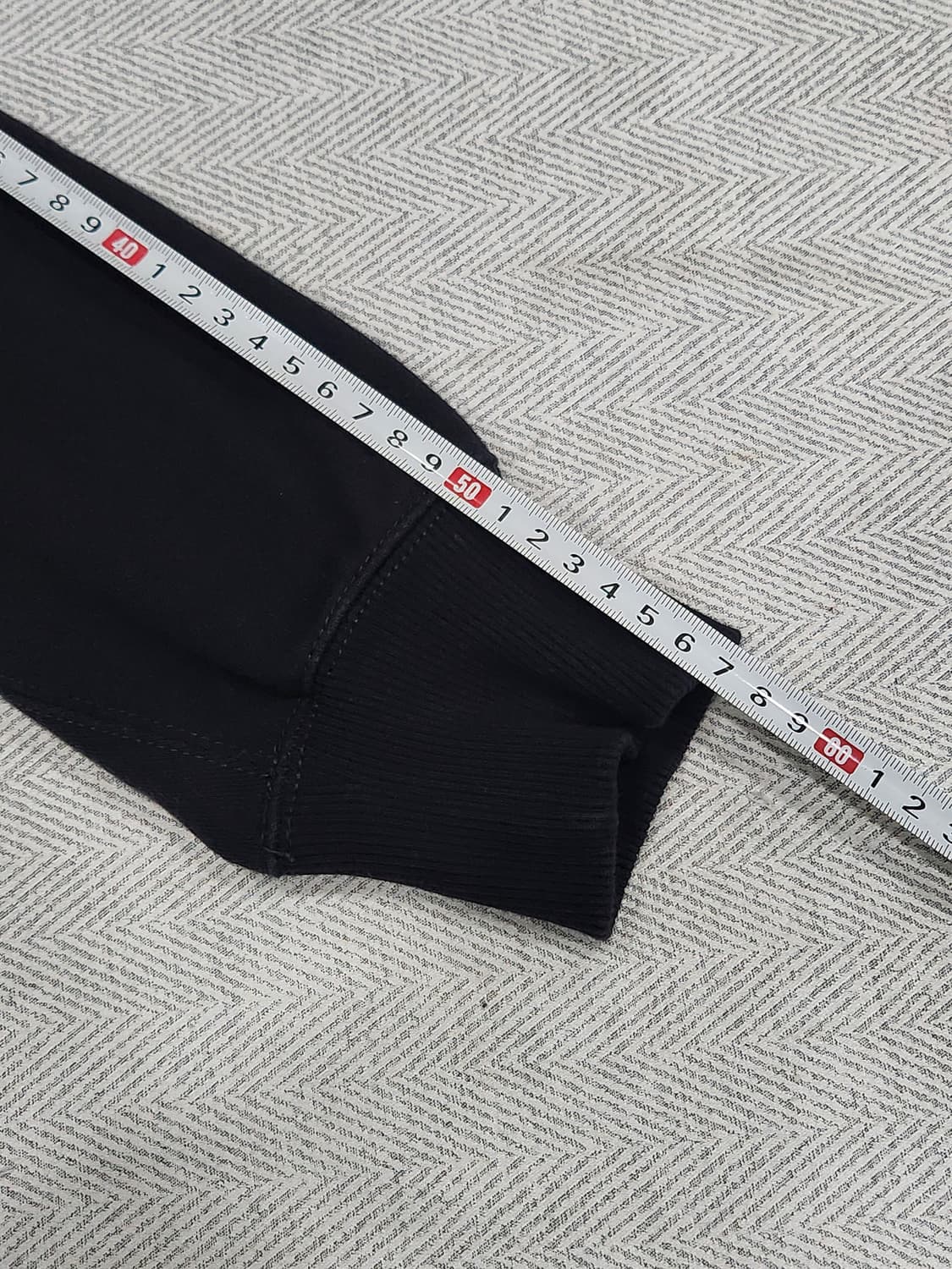 [L] 유니클로 디페이스 콜라보 후드티 L사이즈 블랙 상품이미지8