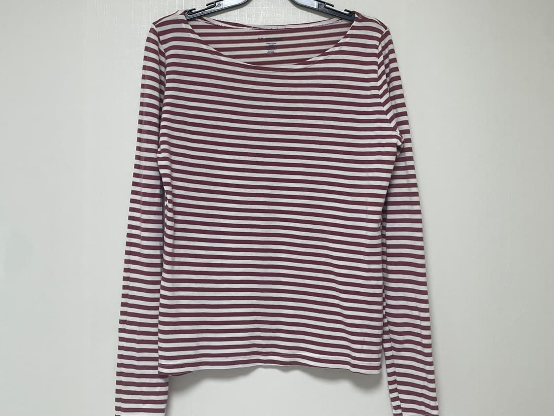 브랜디멜빌 레드 스트라이프 슬리브 상품이미지1