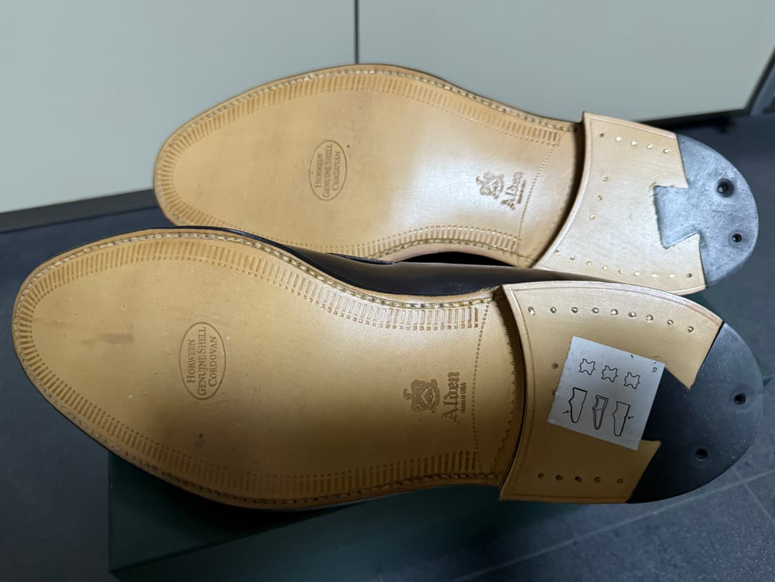 알든 563 9D 코도반 테슬로퍼 미착용 새제품 유니페어 정품 상품이미지4