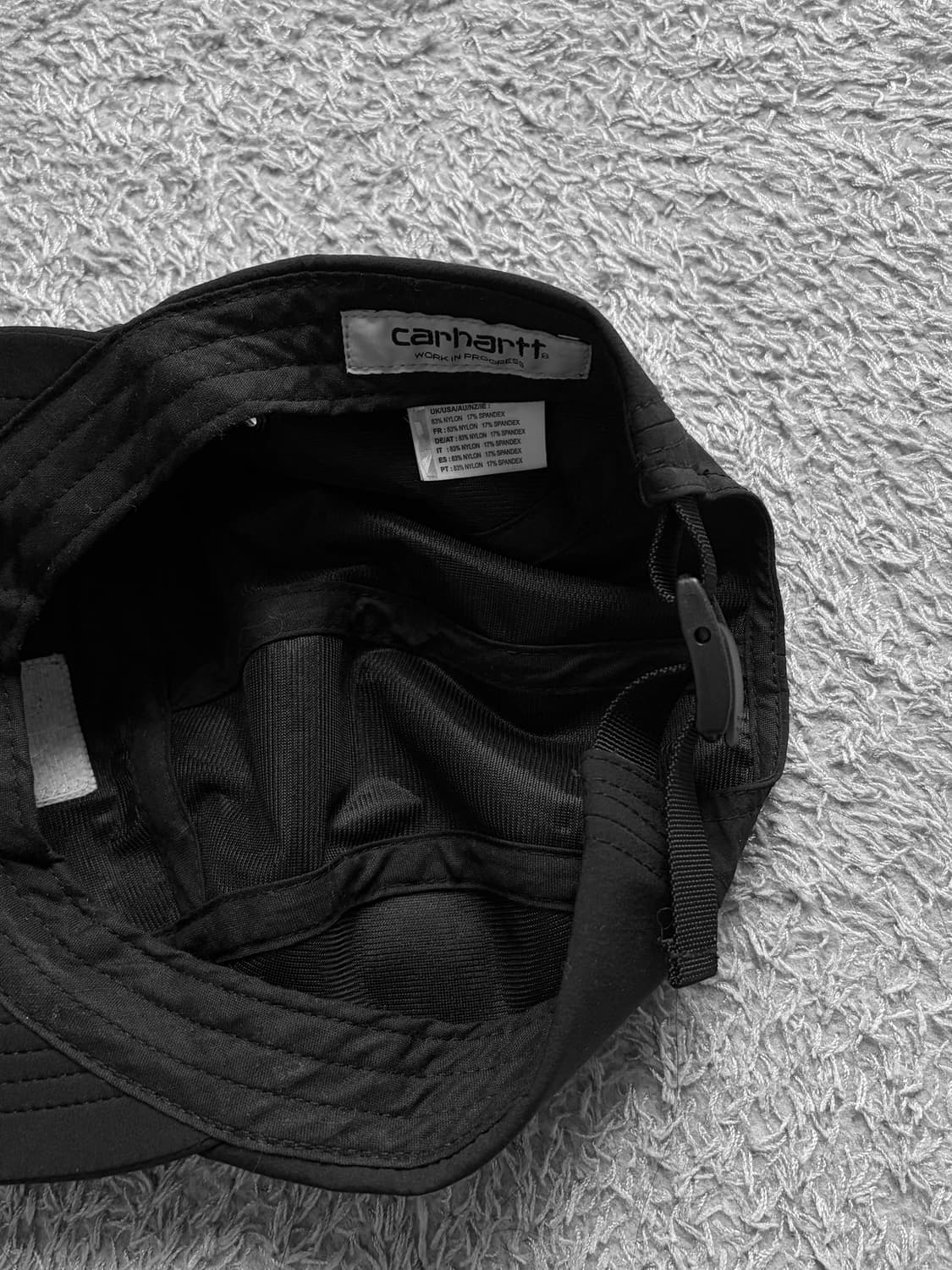 칼하트 wip 헤이스 캠프캡 상품이미지3