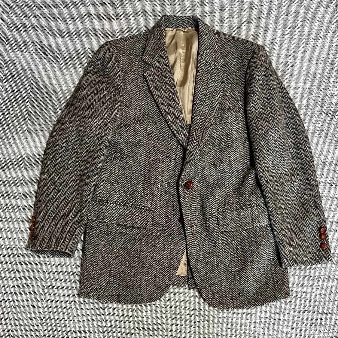 80s 빈티지 해리스트위드 블레이저 상품이미지1