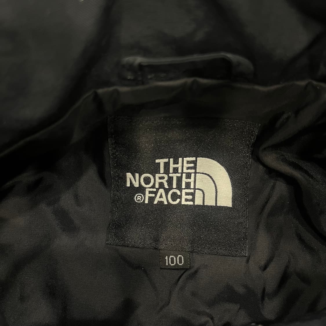 100 노스페이스 블랙 바람막이 자켓 상품이미지4