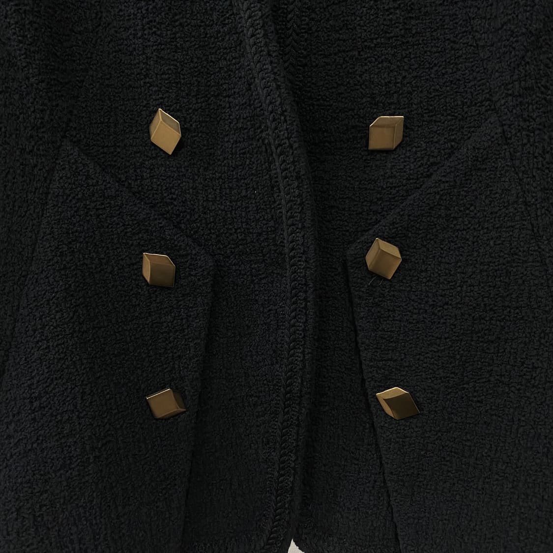 시스템 한섬 금장 숏 자켓 상품이미지5