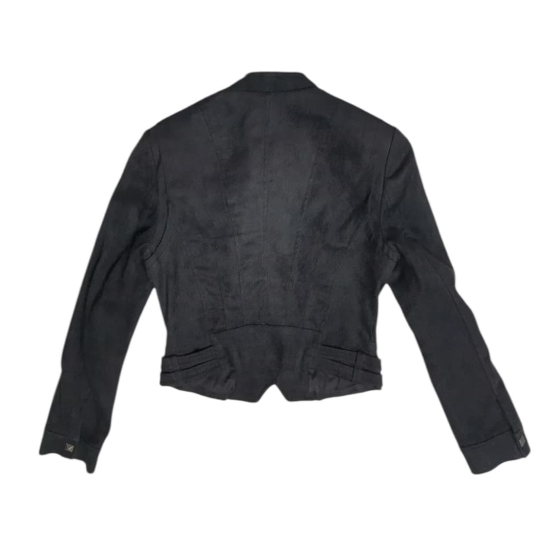 버튼업 스웨이드 크롭 자켓 상품이미지2