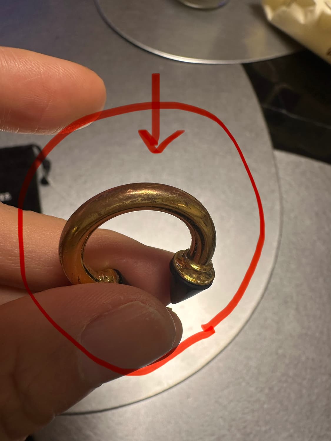 VITA FEDE 비타페데 골드 블랙 스파이크 반지 (13호) 상품이미지9