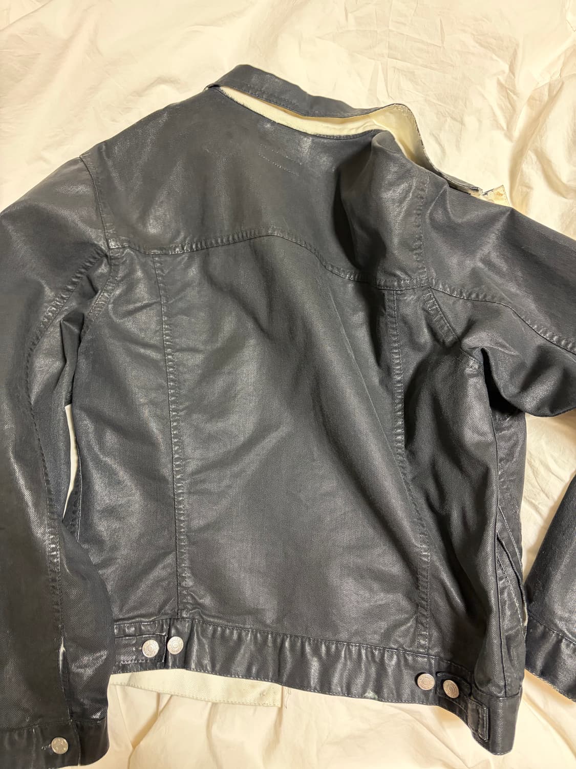 드리스반노튼 페인트 데님 자켓 상품이미지2