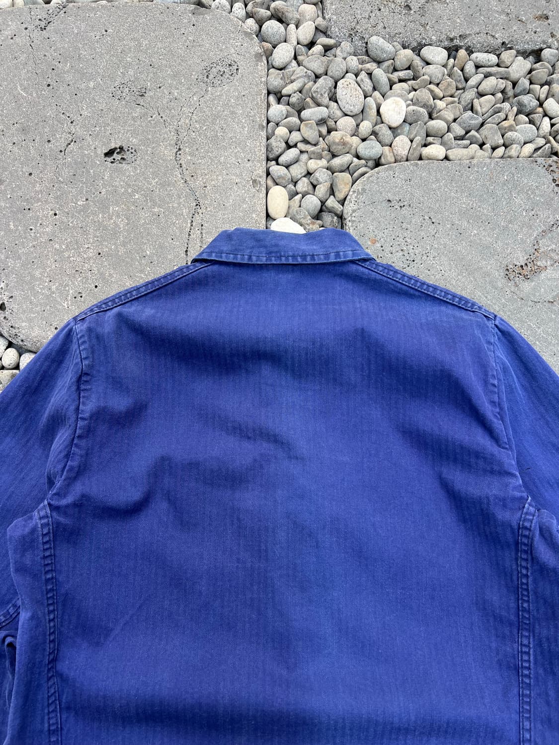 OLD VINTAGE HBT FRENCH WORK 헤링본트윌프렌치워크자켓 상품이미지8