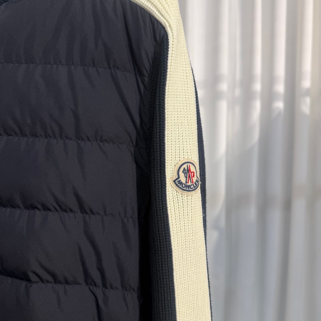 (XL) 몽클레어 트리콧 울 니트 패딩 상품이미지3