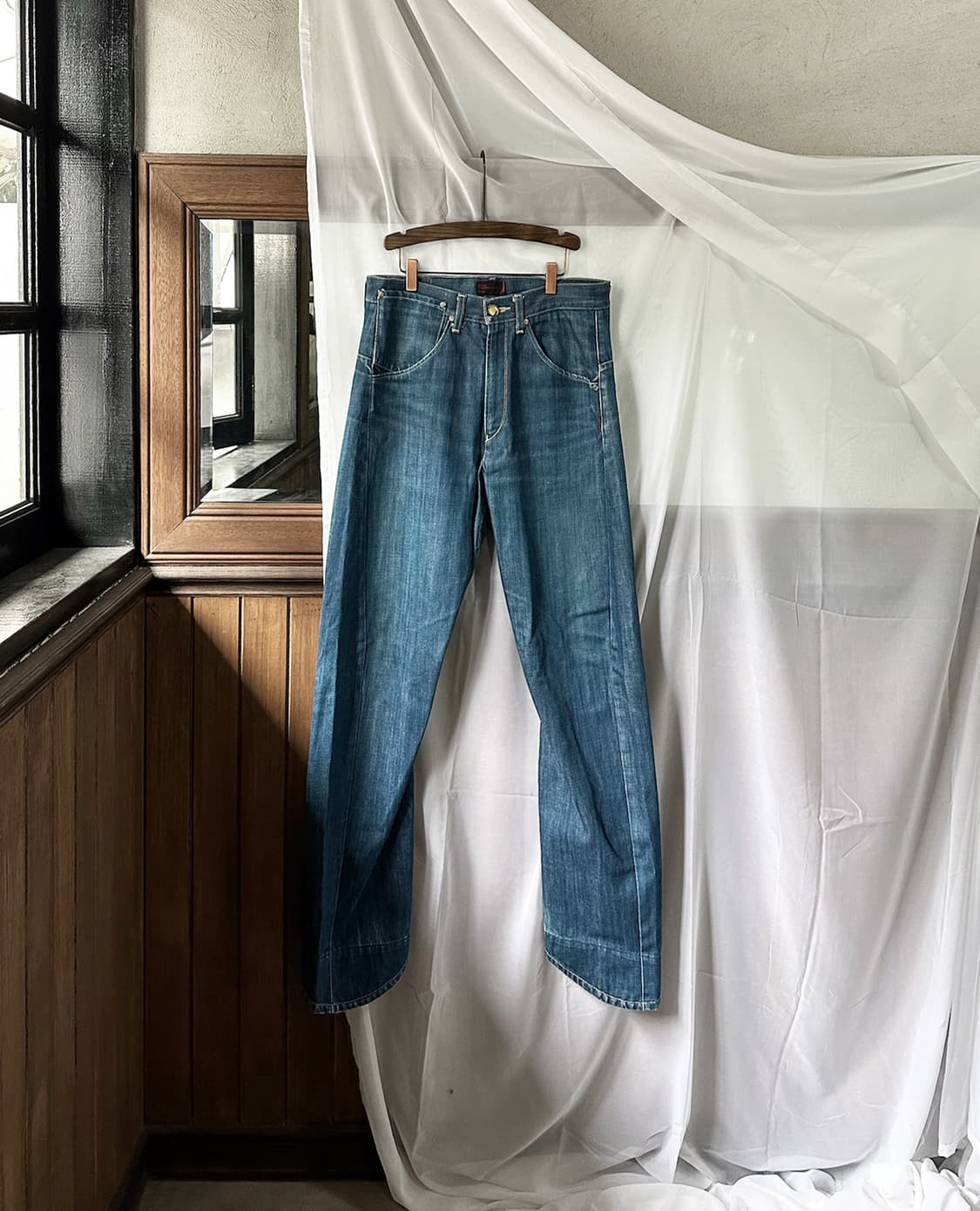 LEVI'S engineered 001 blue jeans w32 상품이미지5