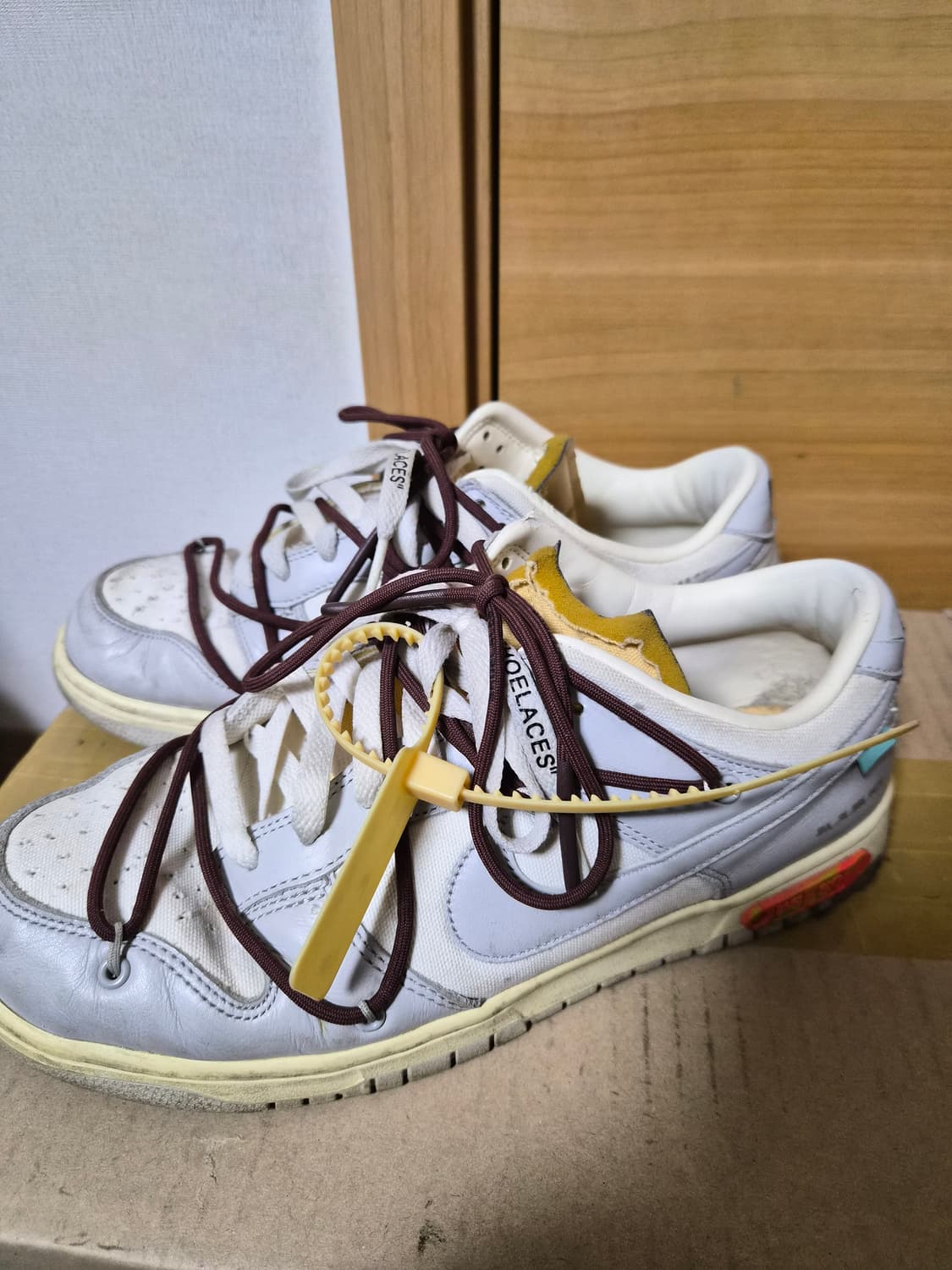 나이키 x 오프화이트 덩크로우 280 로트46 상품이미지1