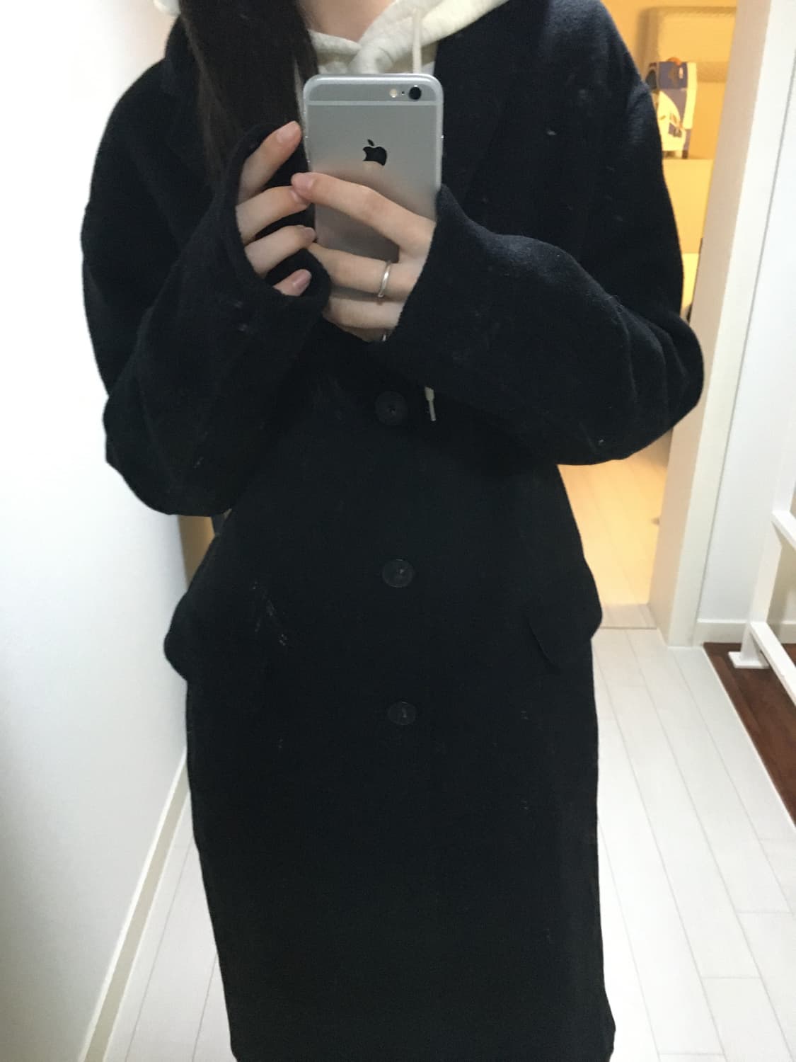 블랙 코트 ( 8Seconds / 에잇세컨즈 ) 상품이미지5