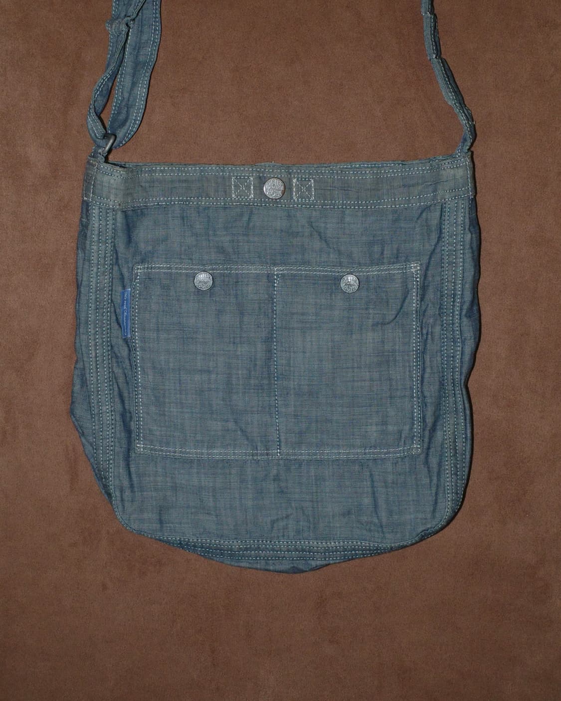 포터 70주년 한정 샴브레이 데님 크로스백 상품이미지3