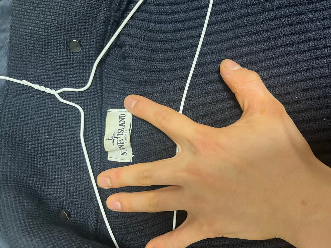 스톤아일랜드 니트 후드집업 Xl 상품이미지6