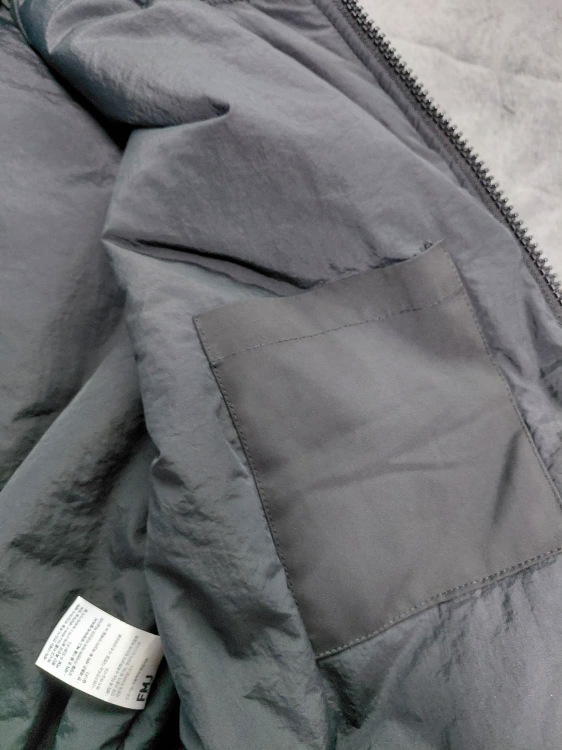 블랙 MA-1 항공 점퍼 M 상품이미지7